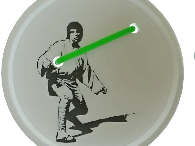 Luke Skywalker Button