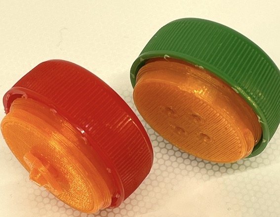 Miniatura 4 do modelo 3D Button for soda bottle caps