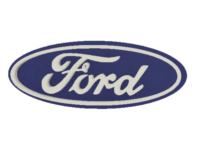 FORD logo Shank Button