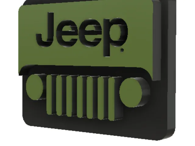 Jeep Logo Shank Button