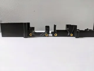 MZ76 v2 extruder (MK3S/MK2.5S) with fan heat set inserts