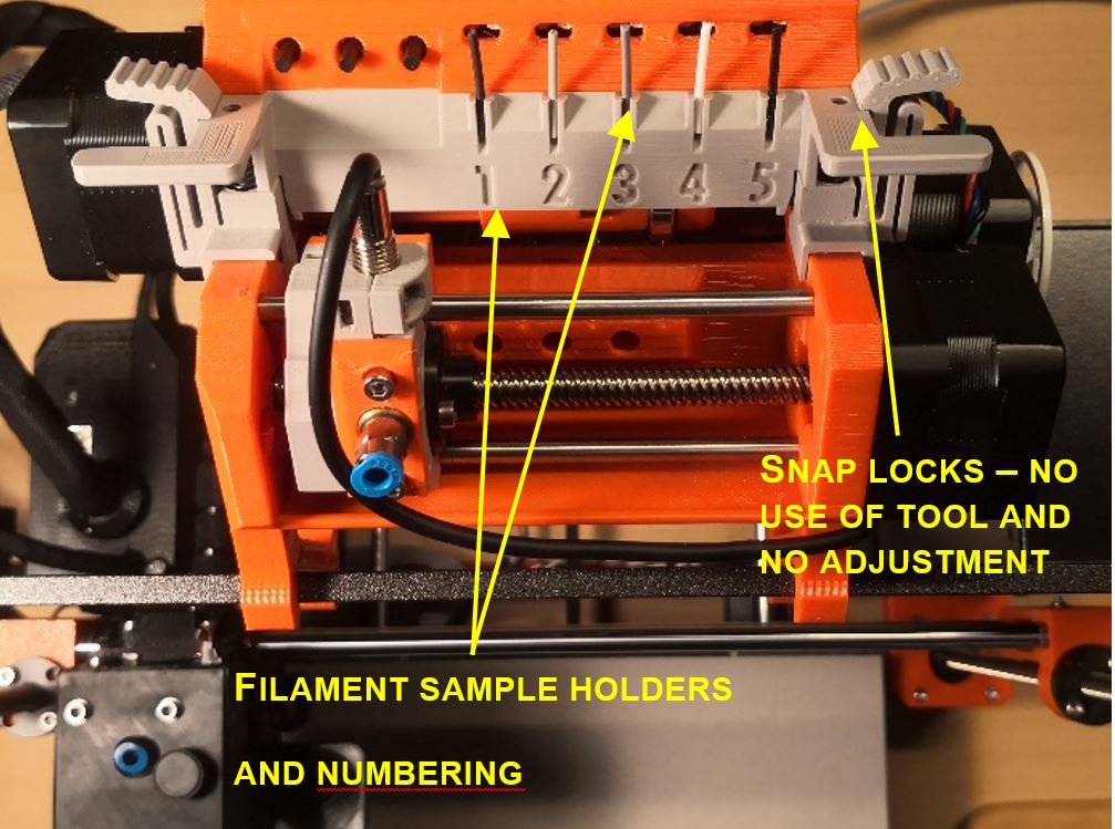 Idler-body for MMU2S with some extra features