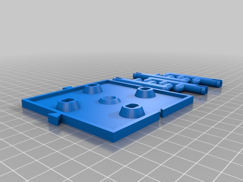 Miniatura 6 do modelo 3D Multiple Necklace hanger