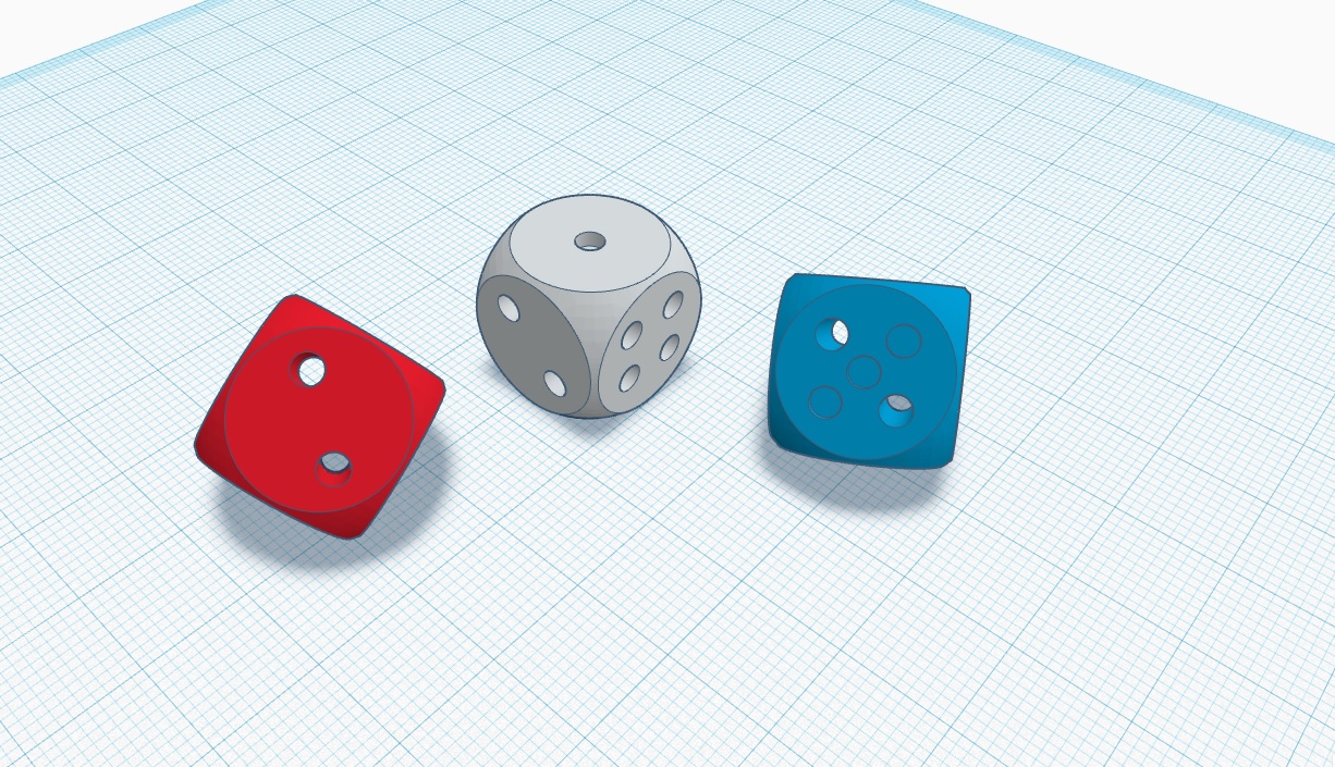 Emergency dice button