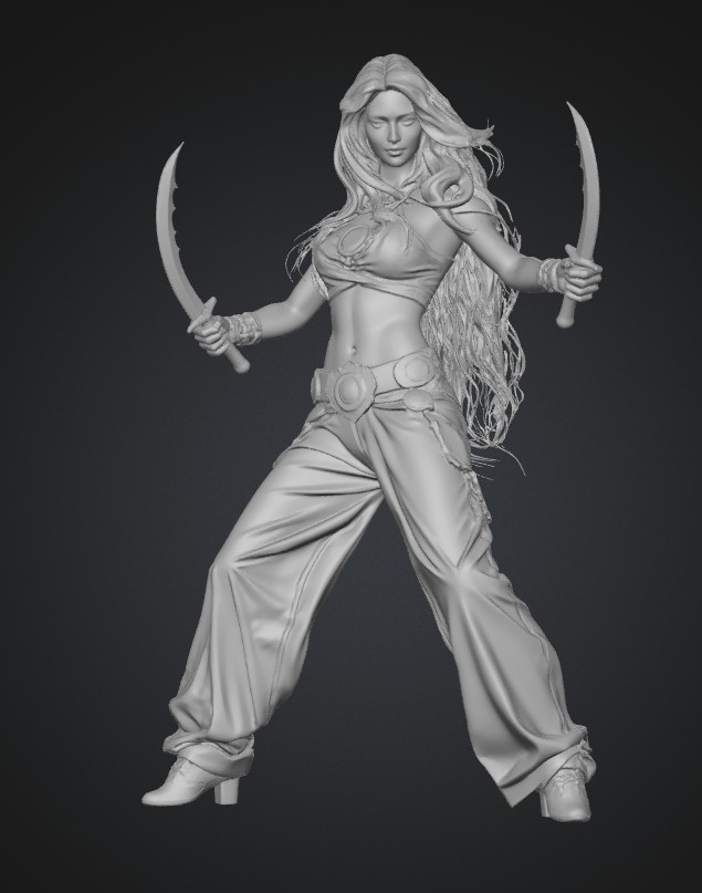 Violet Dawn Duelist