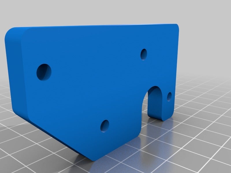 Tronxy P802E Extruder Offset Mount by John S | Download free STL model ...