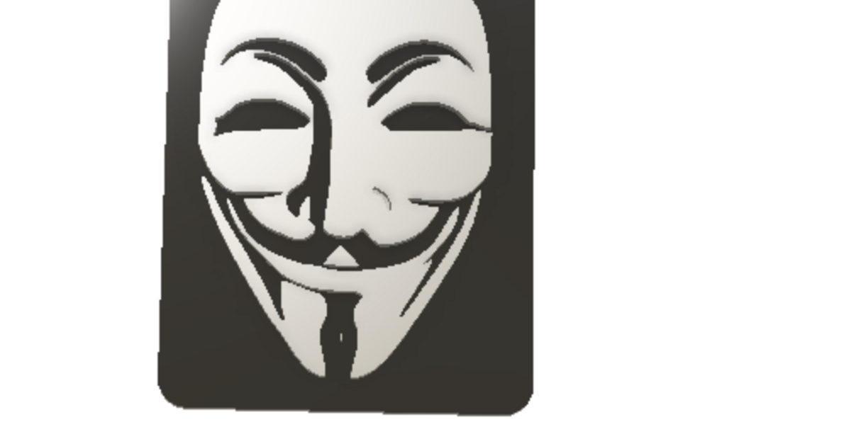ANONYMOUS BUTTON by Tom Anderson (The Real NEO) | Download free STL ...