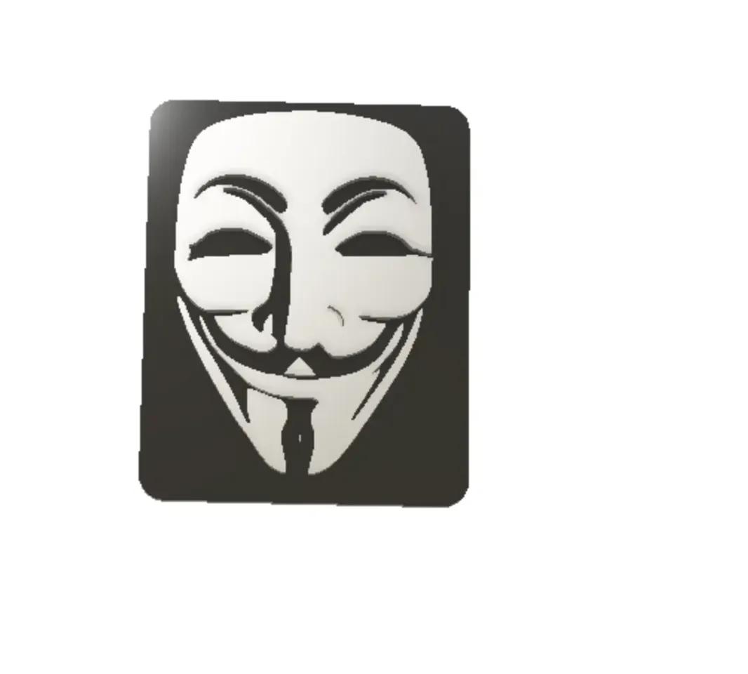 ANONYMOUS BUTTON by Tom Anderson (The Real NEO) | Download free STL ...