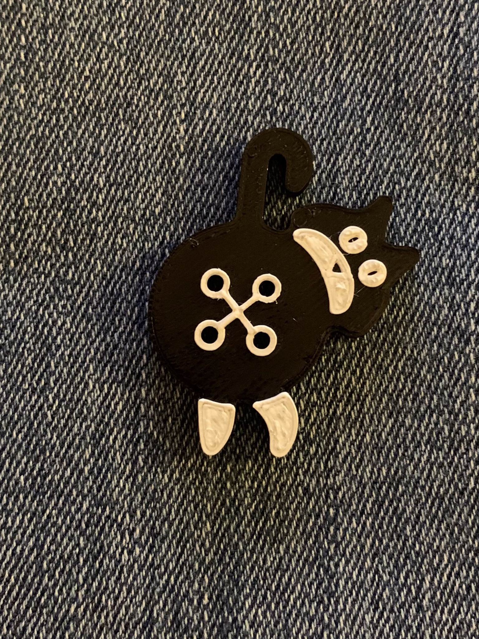 Miniatura 2 do modelo 3D Cat ButtON