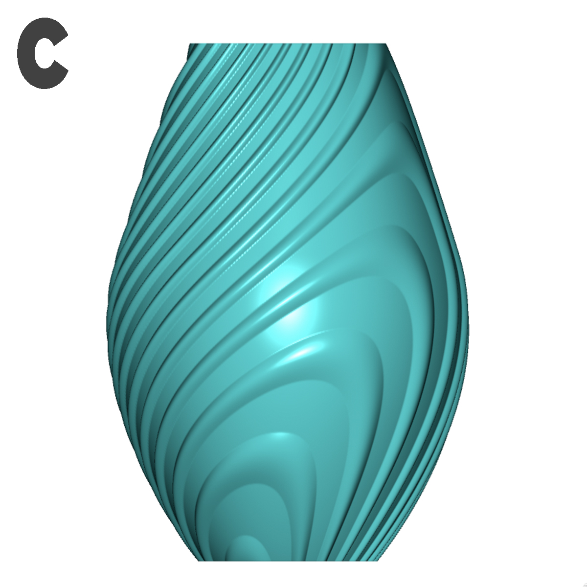 Miniatura 2 do modelo 3D ORBIT VASE COLLECTION
