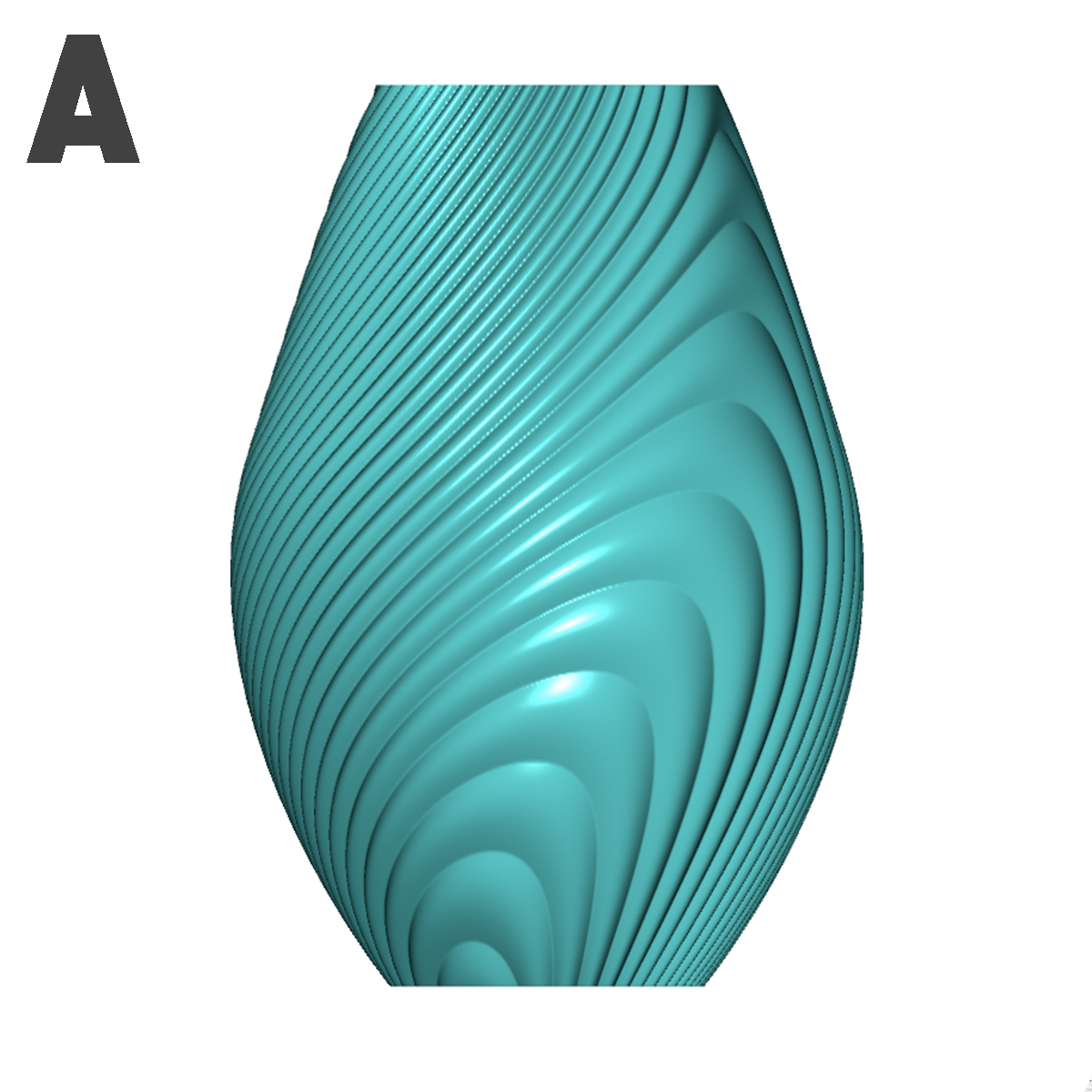 Miniatura 5 do modelo 3D ORBIT VASE COLLECTION