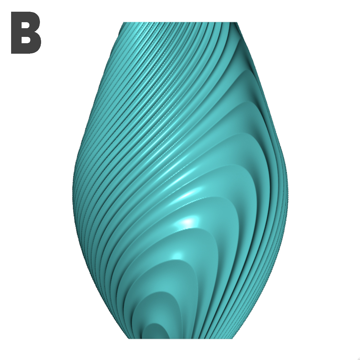 Miniatura 4 do modelo 3D ORBIT VASE COLLECTION