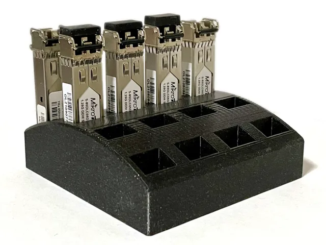 Desktop SFP holder