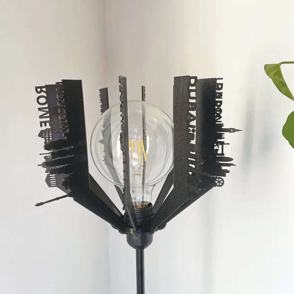 IKEA CITY SKYLINE HEMMA LAMP by Filar3D | Download free STL model