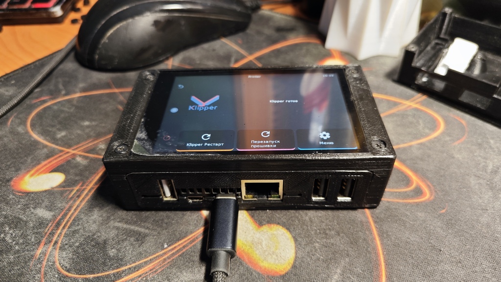 Orange PI Zero 2 case (LCD+USB+Heatsink)