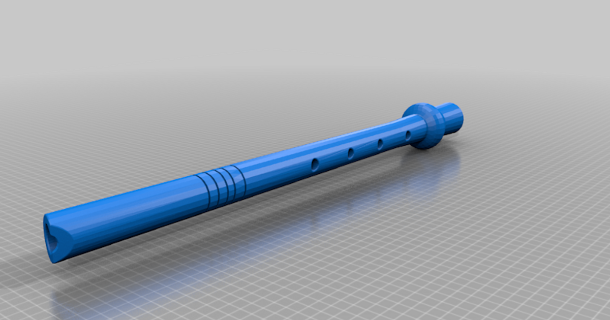 Shakuhachi by Melmaking Download free STL model