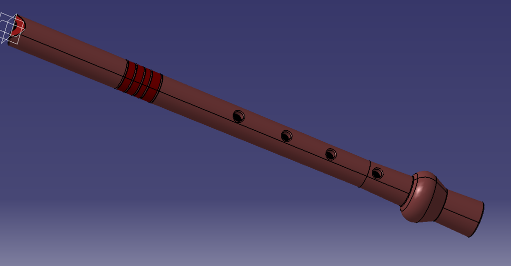 Shakuhachi by Melmaking Download free STL model