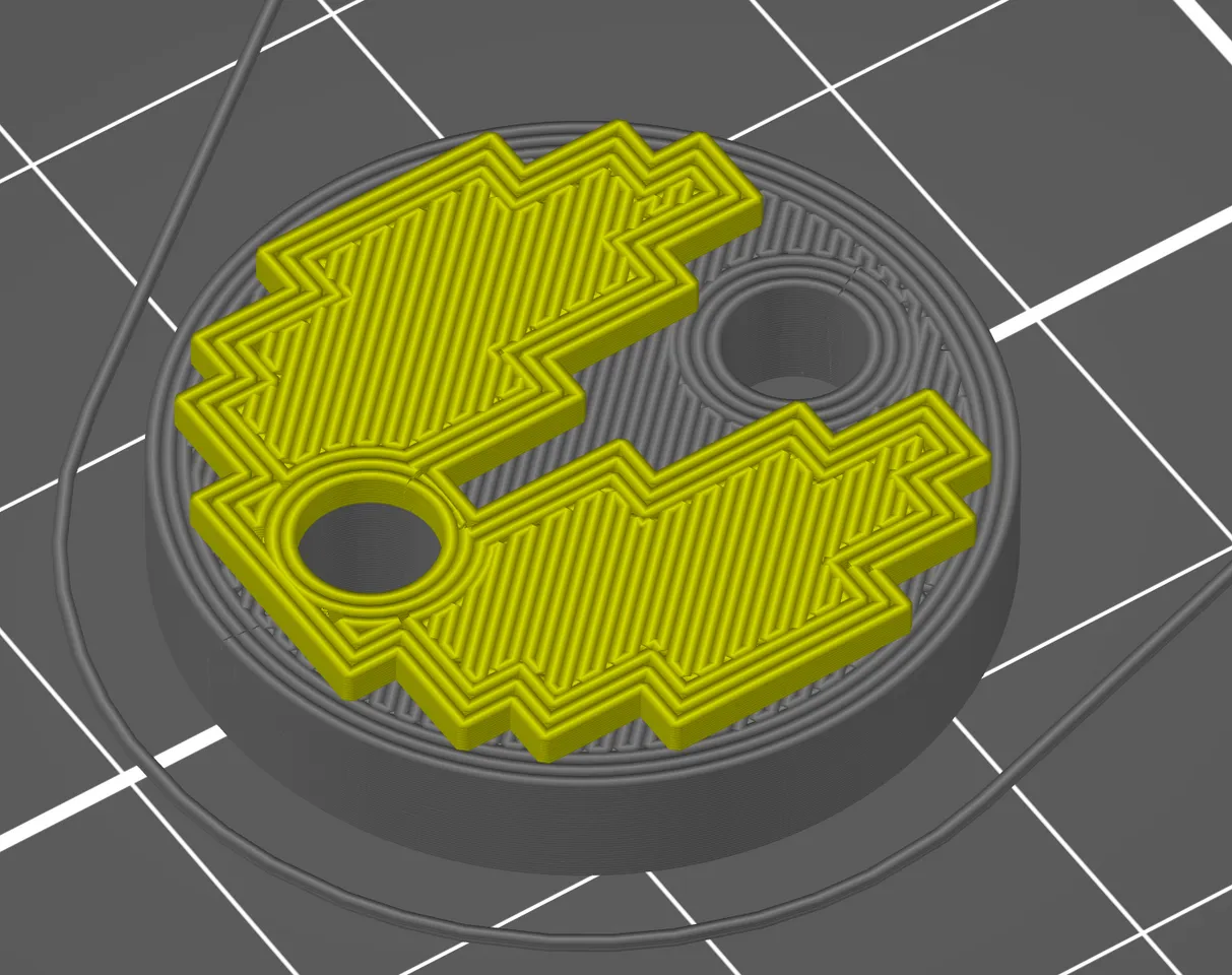 Pac Man Shirt Buttons by Jacob M | Download free STL model | Printables.com