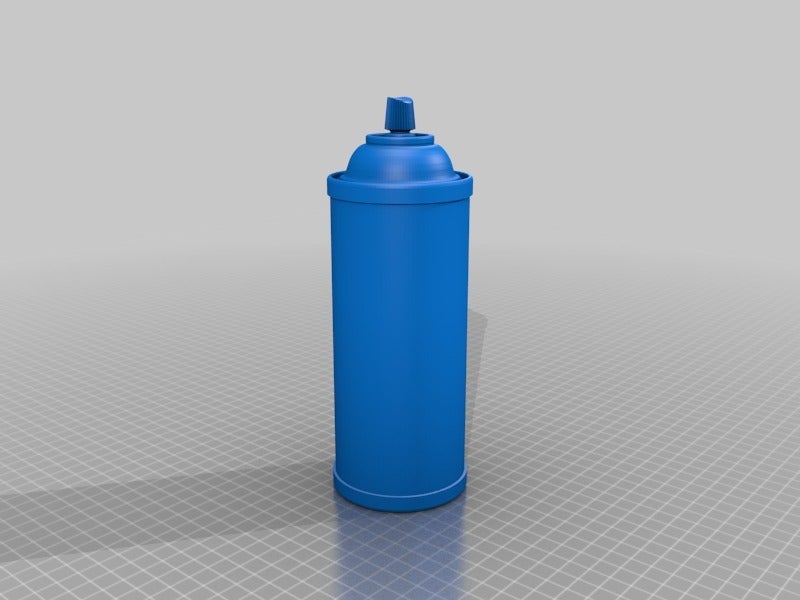 Spray paint can by Kelly Egan Download free STL model