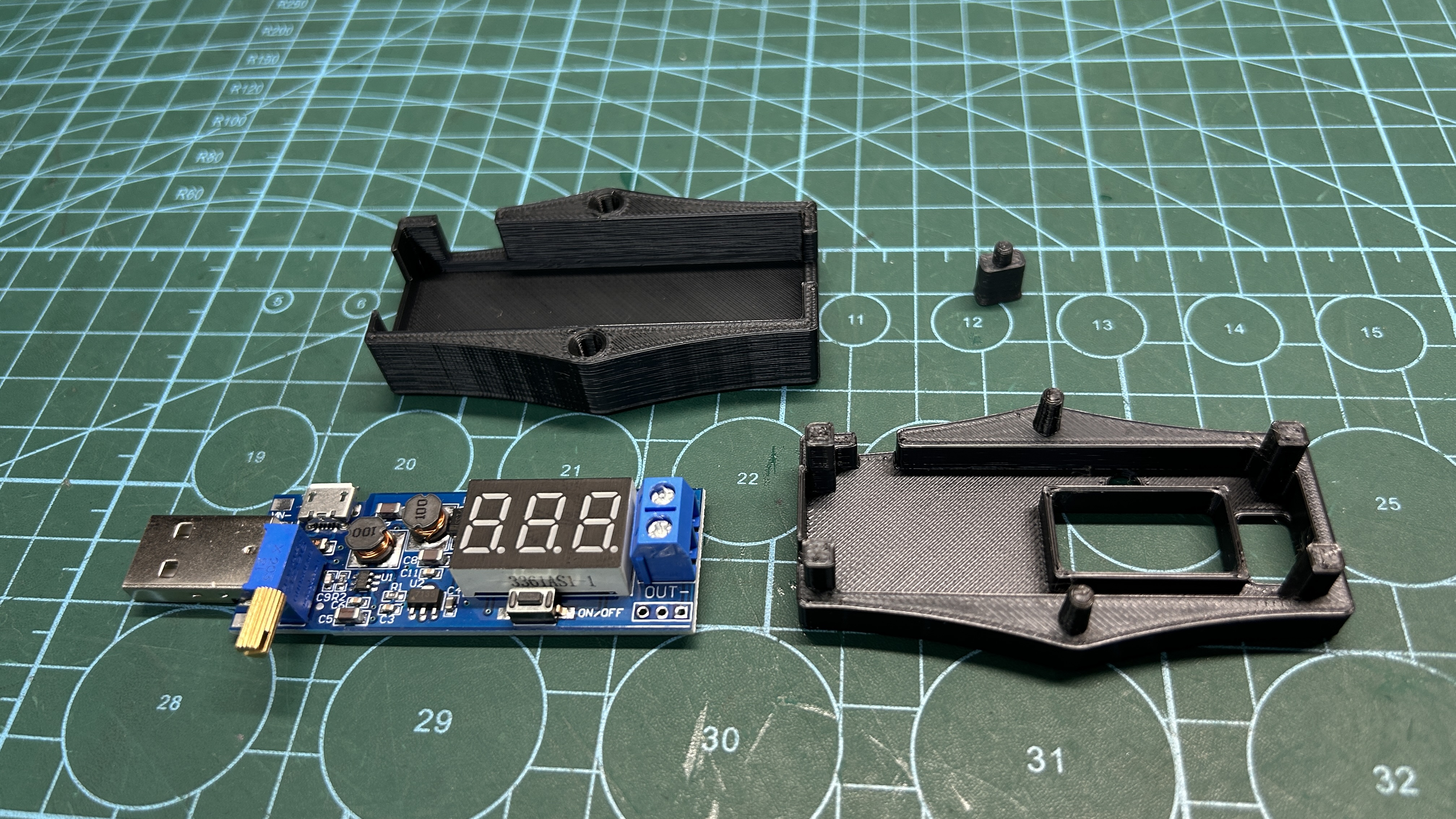 USB Variable Power Supply Case