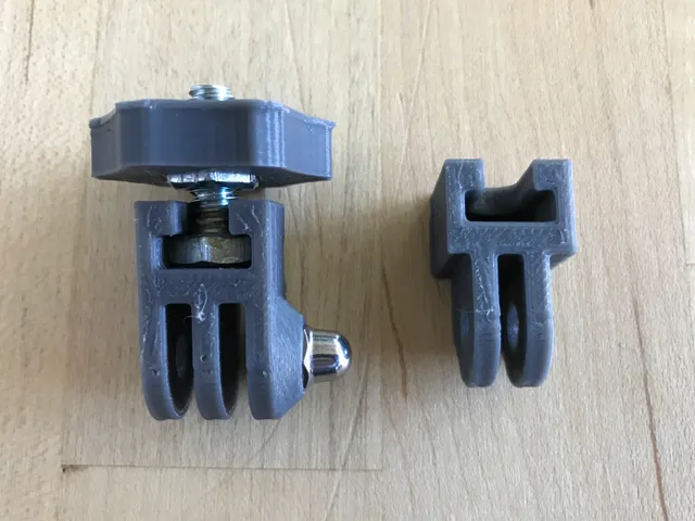 GoPro to tripod mount adaptor