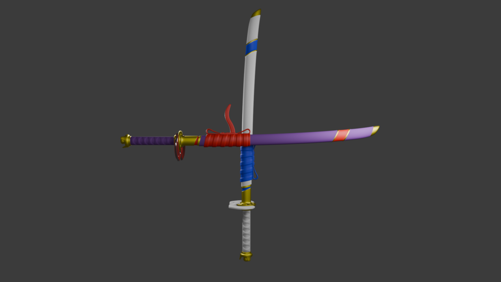 Cursed Dual Katana