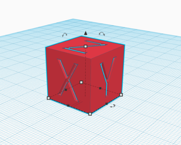 calibration cubes xyz (20x20, 30x30, 40x40, 50x50)