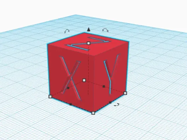 calibration cubes xyz (20x20, 30x30, 40x40, 50x50)