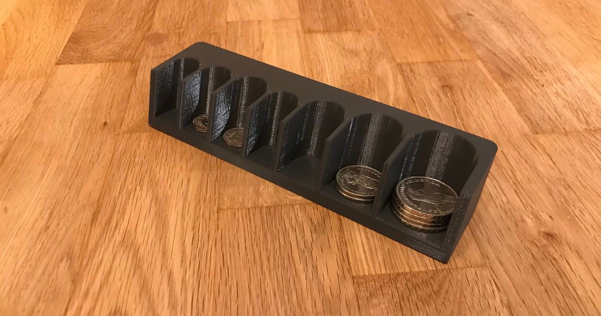 CHF Coin Organizer by Nicolas Streit Download free STL model