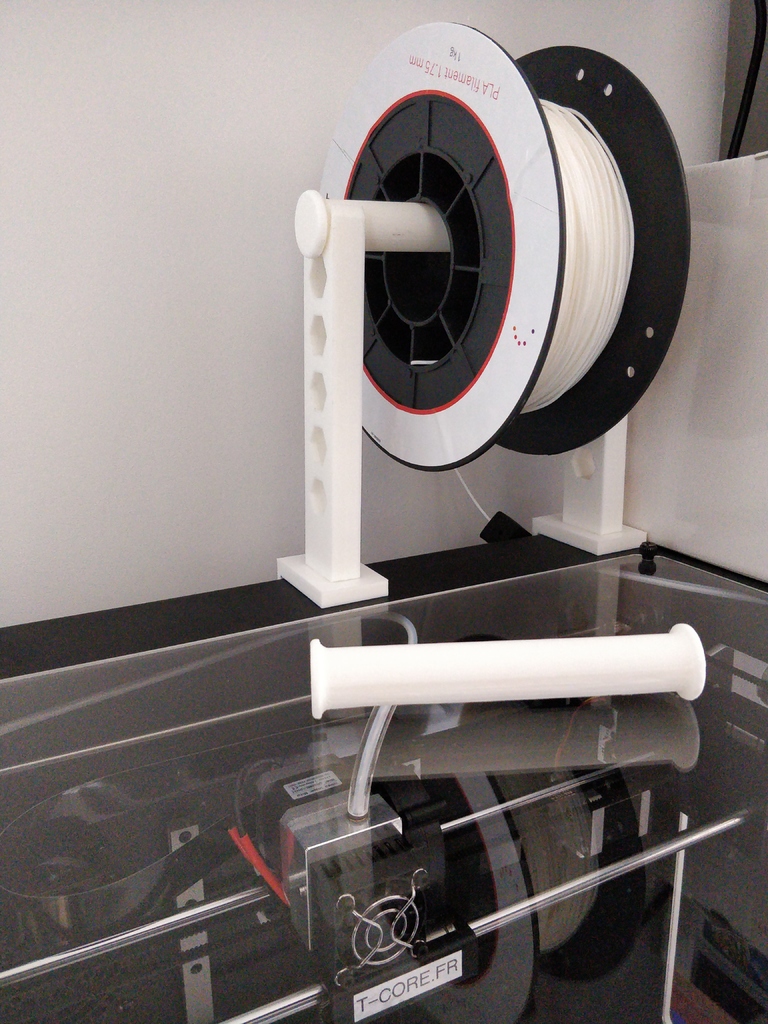 Magnetic spool holder for BQ Witbox 2 v2