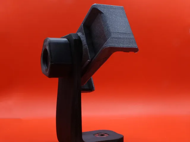 3D printable cell phone tripod mount