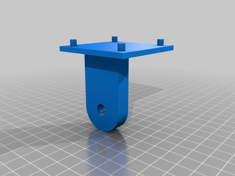 Miniatura 3 do modelo 3D Solar panel mount