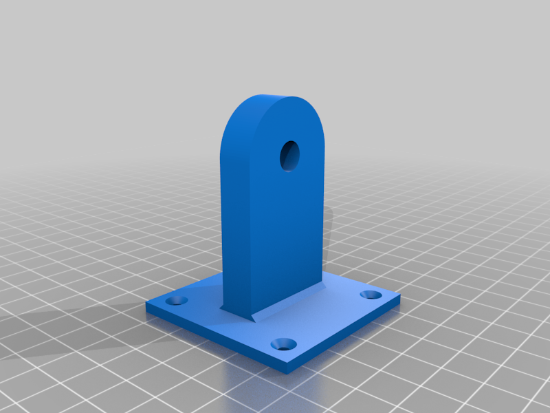 Miniatura 4 do modelo 3D Solar panel mount