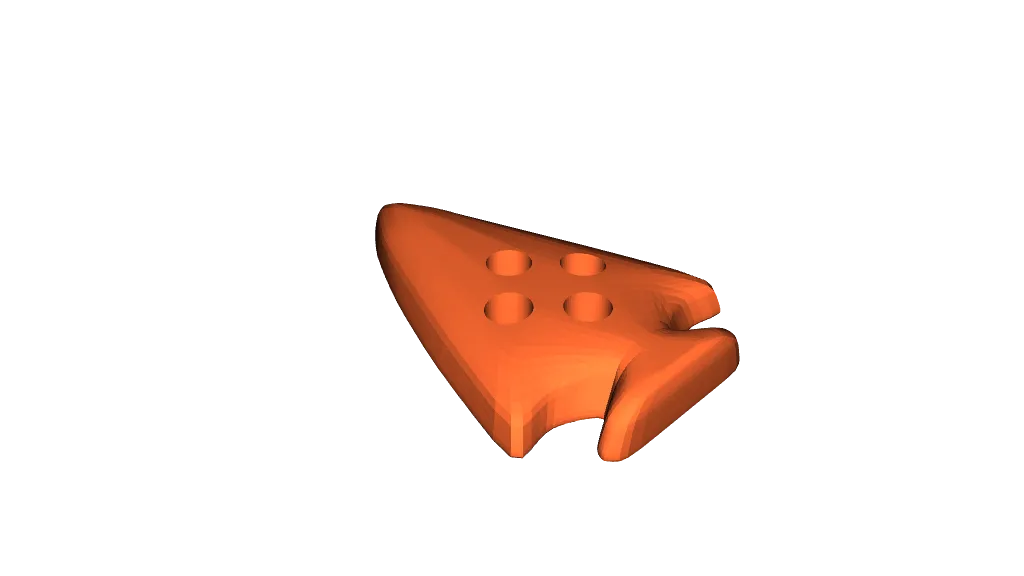 Arrowhead Button by Ruddy87 | Download free STL model | Printables.com
