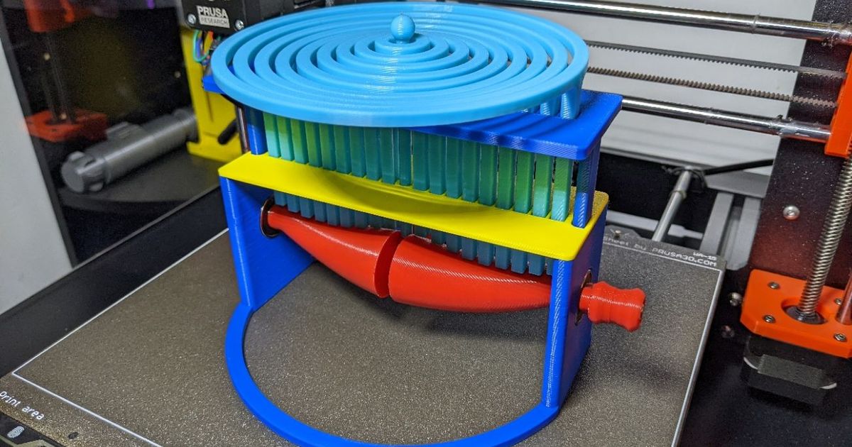 New Water Droplet Desk Toy by EG3Dprinting Download free STL