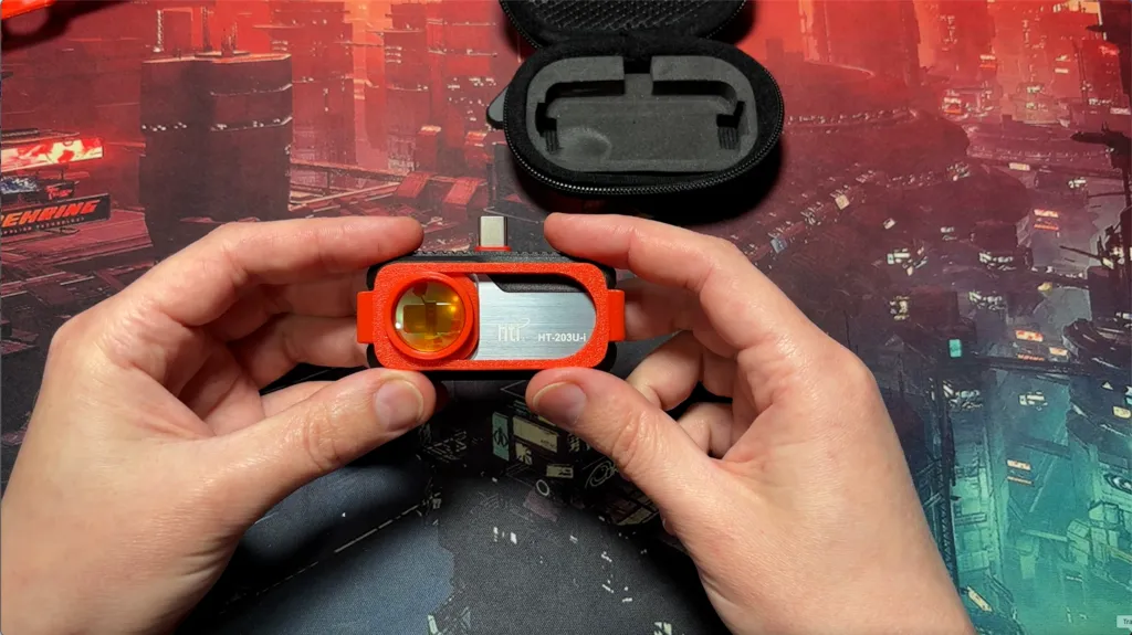 Macro lens for thermal camera HT-203U-i by Kos Kos | Download free