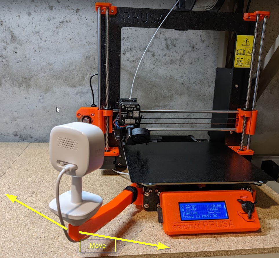 Eufy Camera Mount For Prusa
