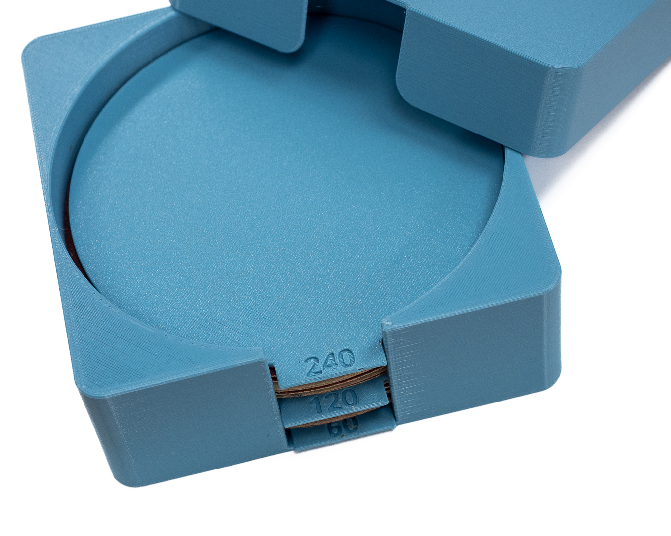 SANDING DISK STORAGE BOX AND LID by Peter H Download free STL model