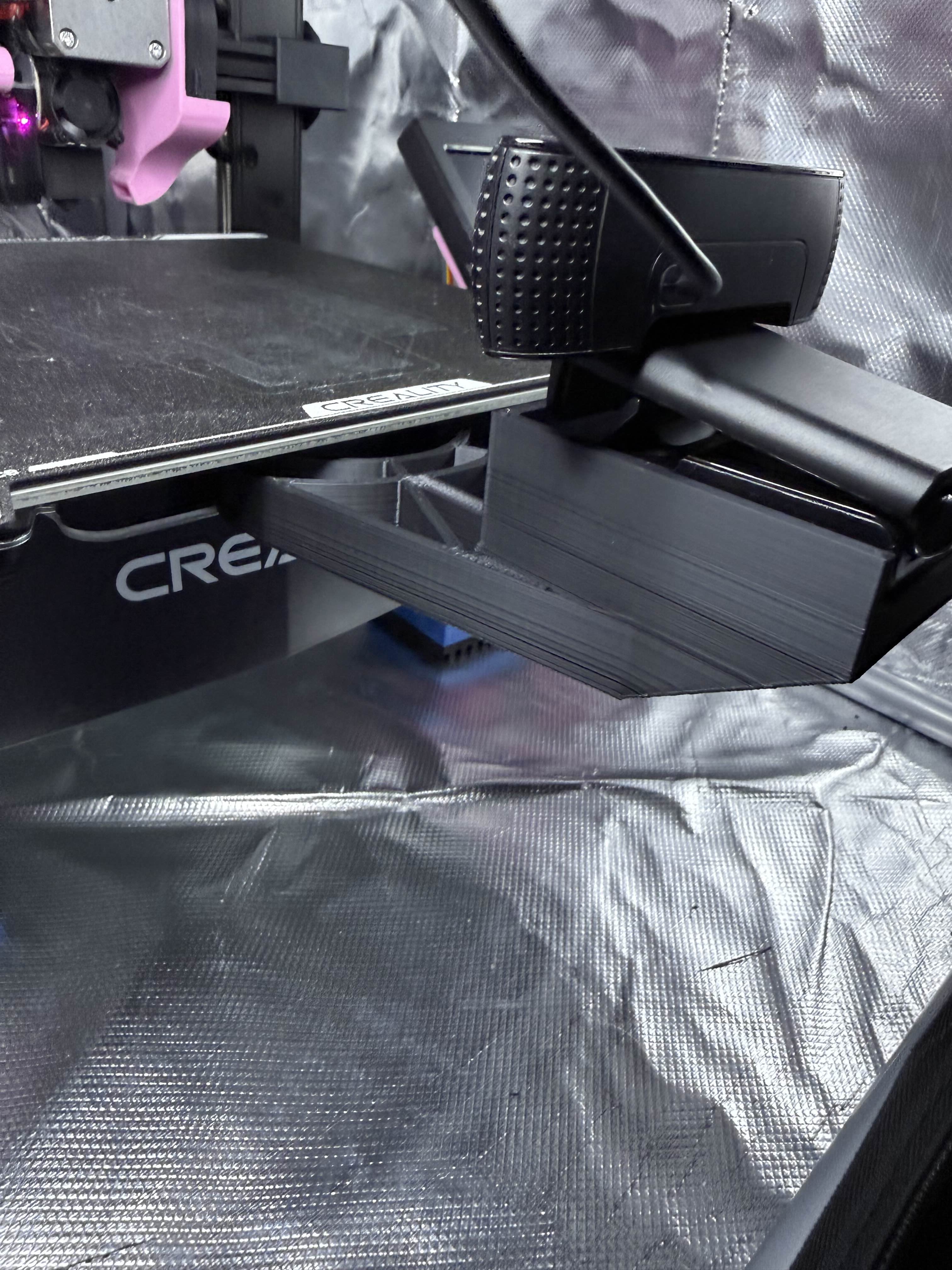 Ender 3 V3 SE/KE Bed Camera Mount 3D model thumbnail