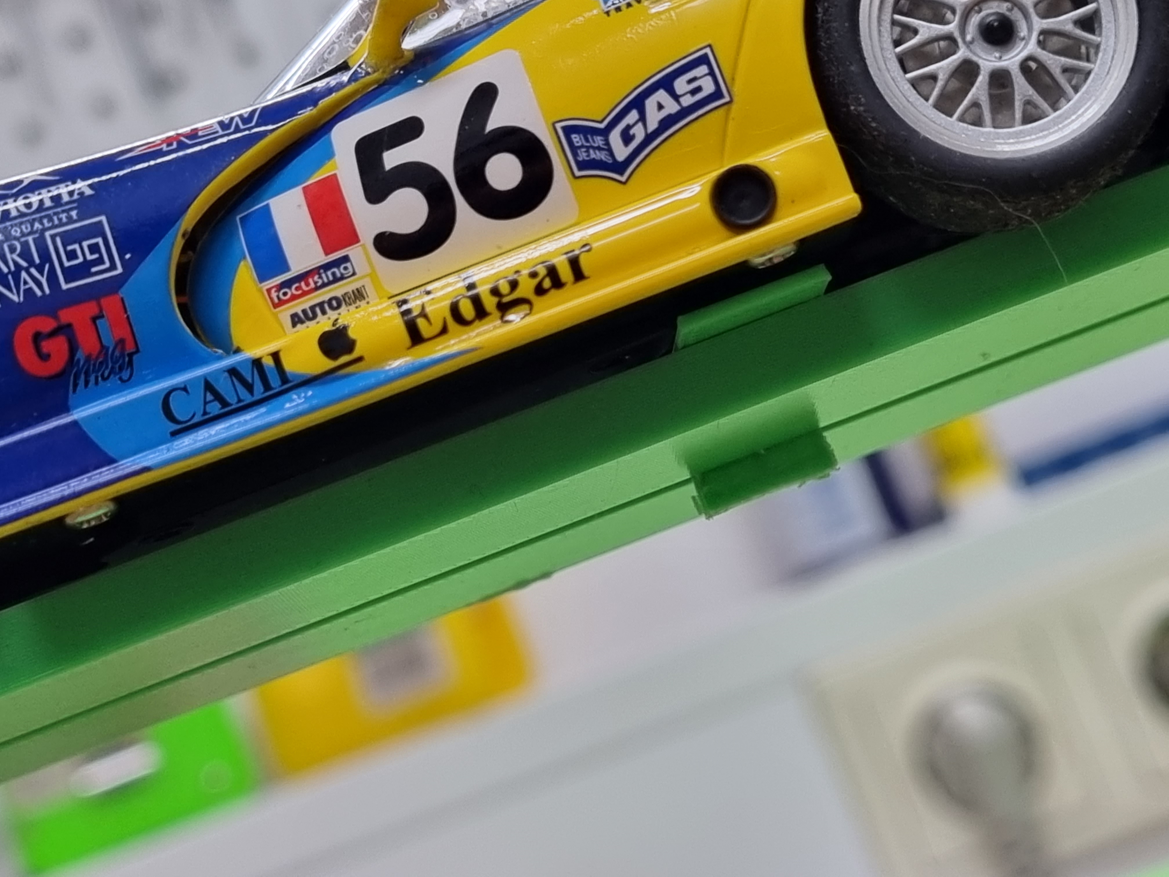 Miniatura 2 do modelo 3D Stackable Slotcar Stand