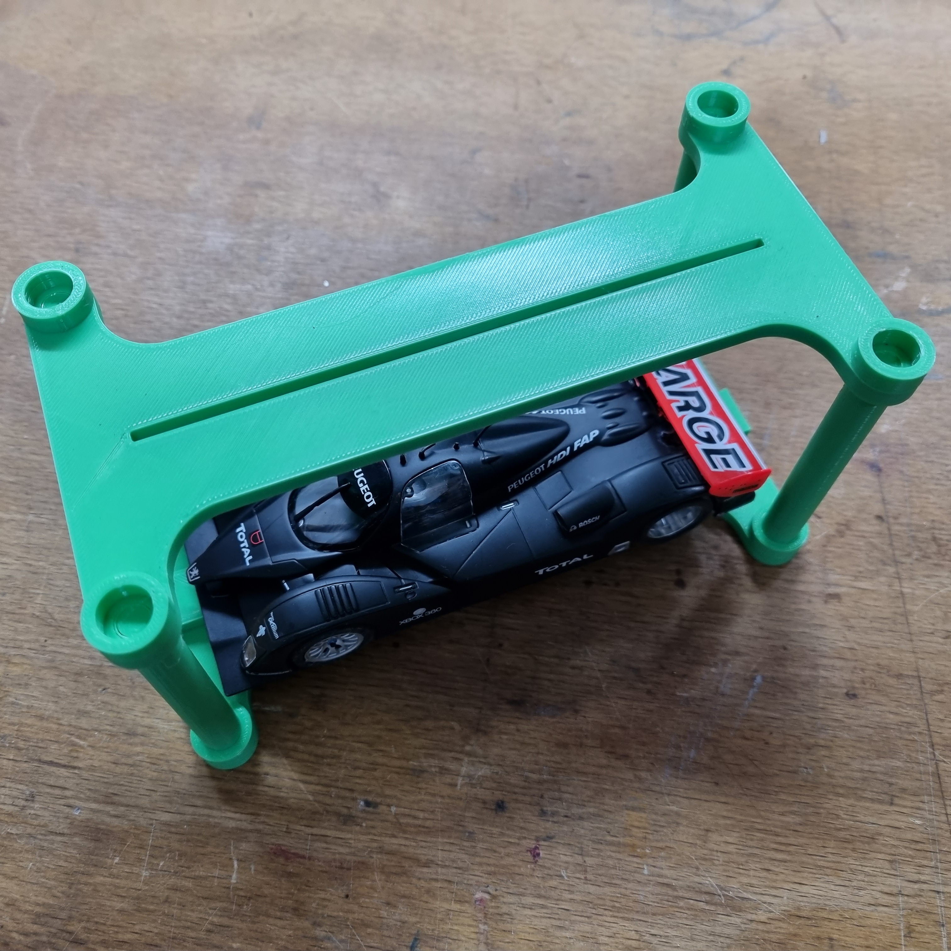 Miniatura 3 do modelo 3D Stackable Slotcar Stand