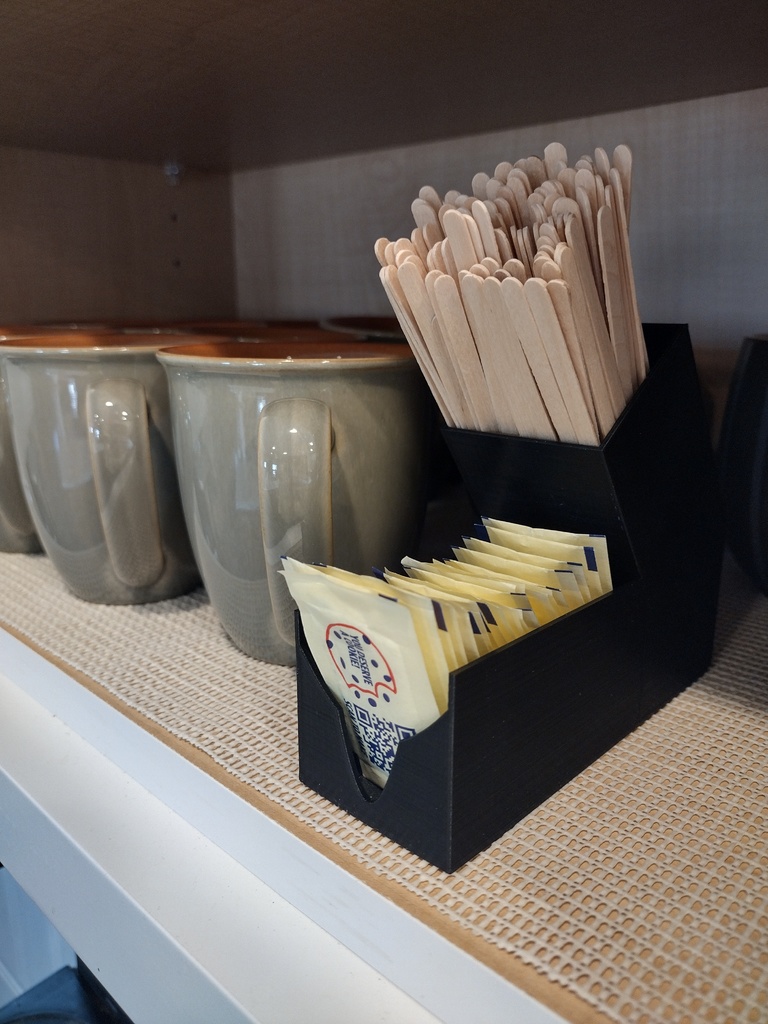 Sugar Packet and Mixing Stick dispenser