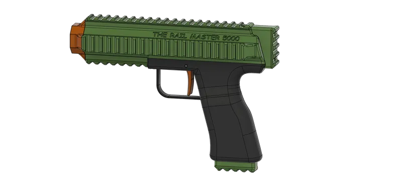 The RAIL MASTER 5000 (Picatinny Rail Blaster (Frame)) by Sillybutts ...