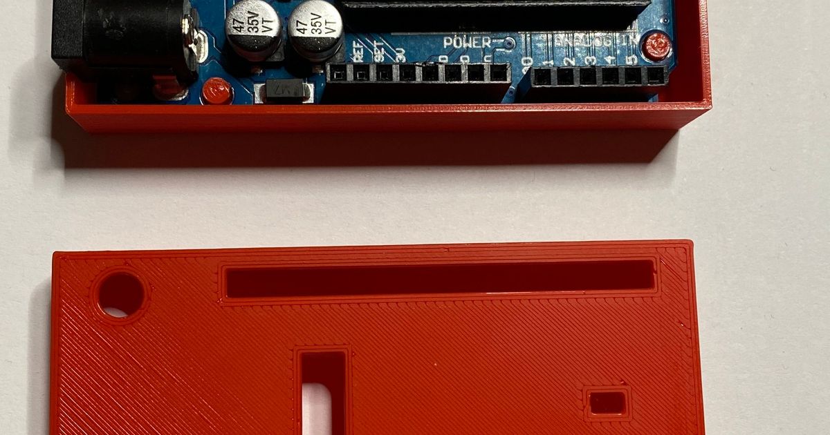 Arduino UNO Case by Matrix | Download free STL model | Printables.com