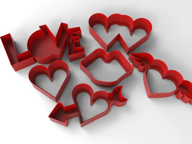 LOVE vykrajovatka