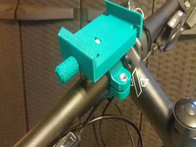 Bicycle universal phone holder (Parametric)