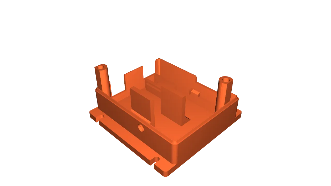 Teensy 4.1 Enclosure with Ethernet & OLED Display by sternli27