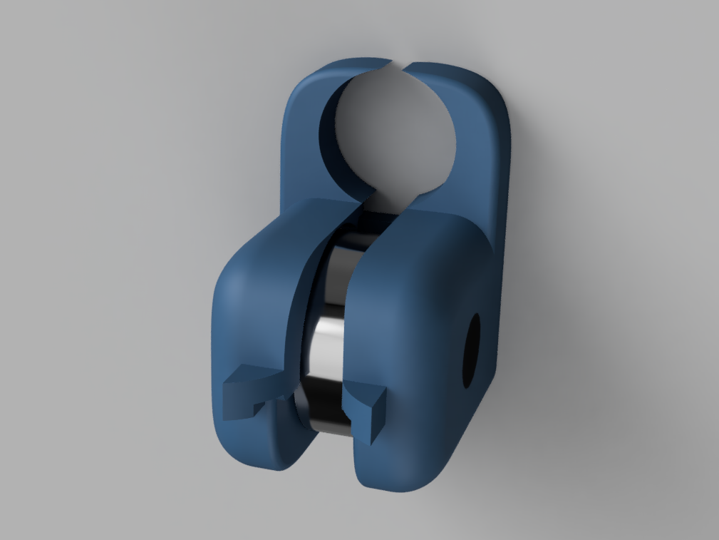 Filament Guide with 608 Bearing for Table Corners