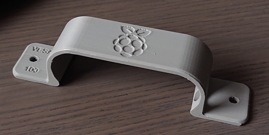 Raspberry Pi holder VESA 100x100 by blahab Download free STL model
