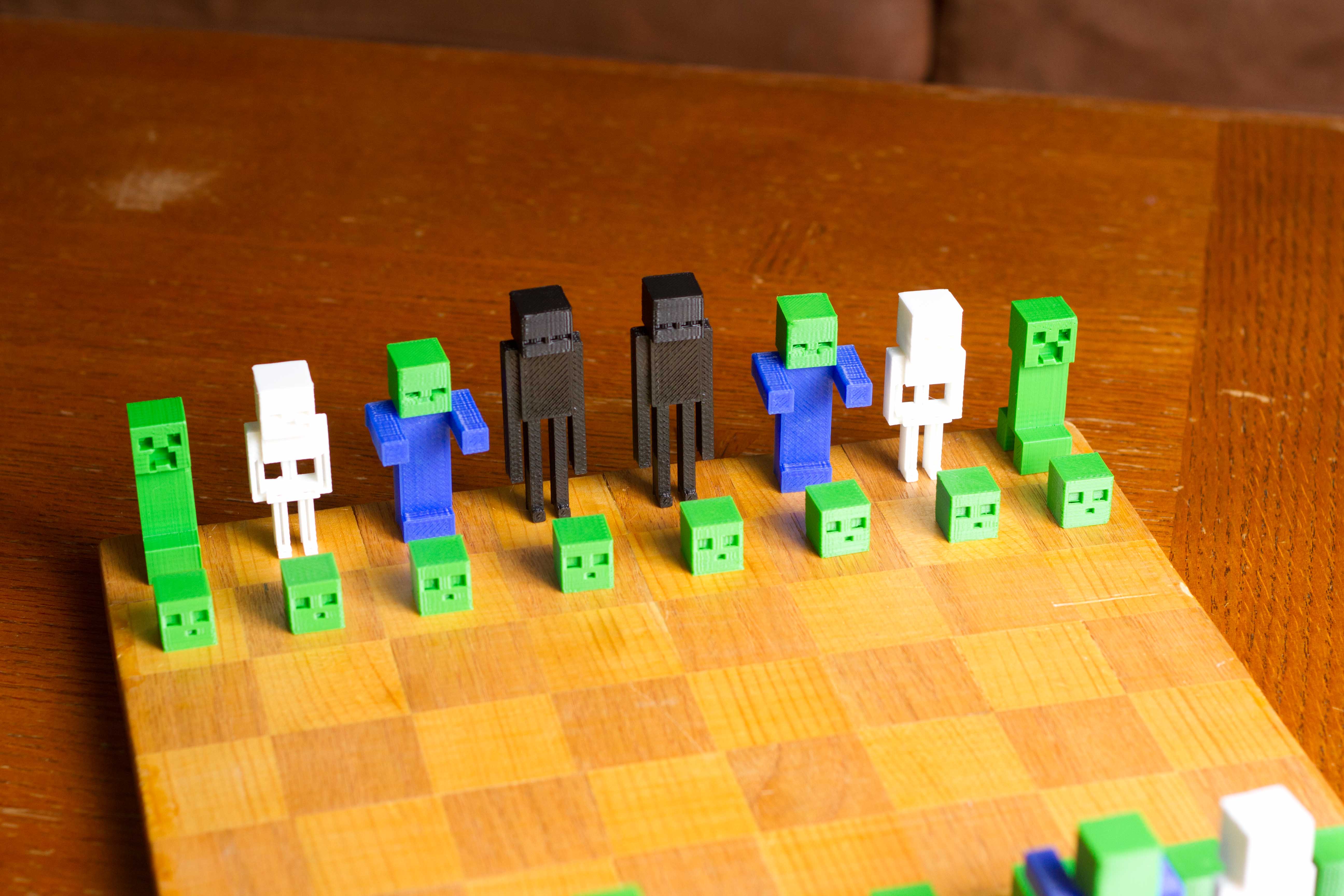 Minecraft Chess Set